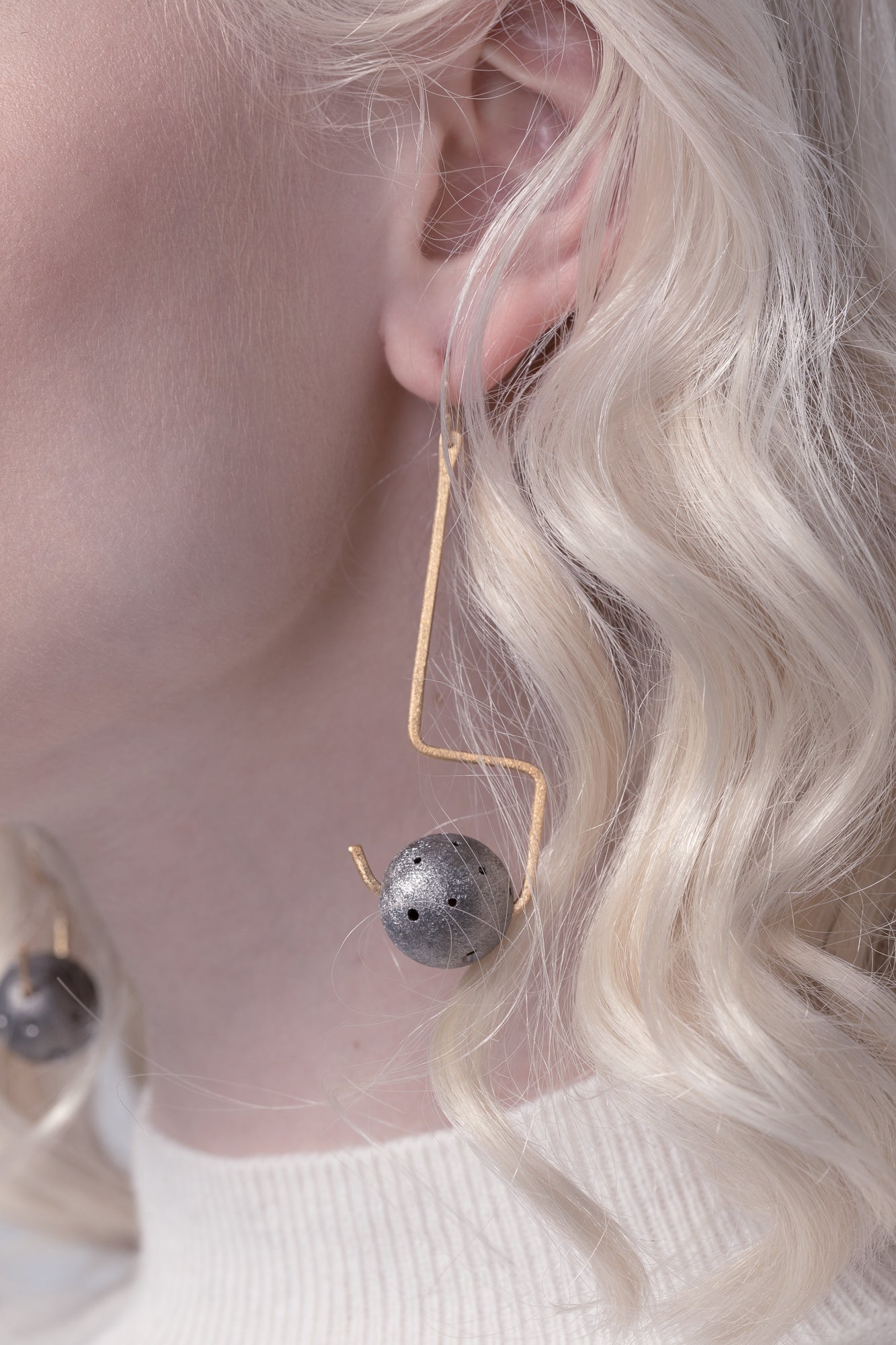 Geometry Ball Earrings